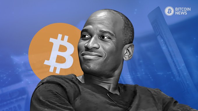 This image features a portrait of Arthur Hayes, co-founder of BitMEX, alongside a Bitcoin logo and a detail of something that resembles a fingerprint or a digital representation of identity. The image relates to the news of BitMEX shutting down after 11 years.