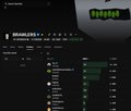 A dark screen displays "BRAWLERS Mint" text along with an OpenSea logo, relating to a limited 1-hour minting window being promoted in the accompanying post.