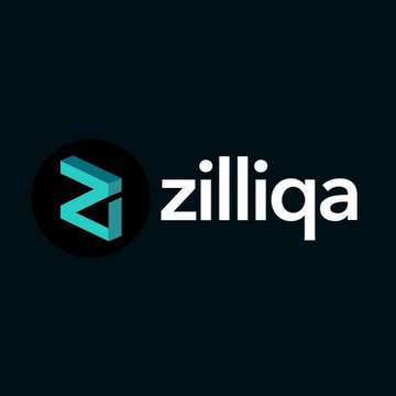 The image displays the Zilliqa logo, featuring a stylized teal "Z" symbol alongside the lowercase "zilliqa" wordmark on a dark background. This relates to the post, which reports that Zilliqa has confirmed a cold wallet theft at an exchange partner and requested a temporary pause on ZIL transfers.
