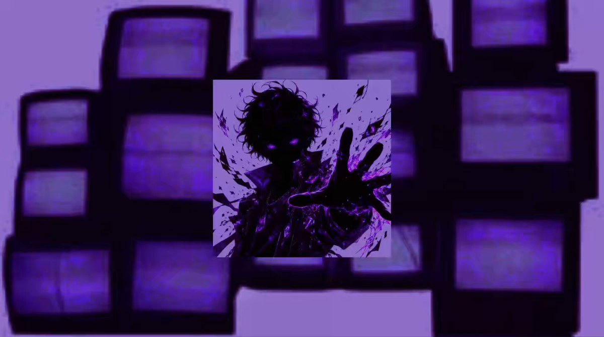 The image features a purple square with an illustration of a person's face inside it. The background consists of multiple black televisions arranged vertically against a white wall. The caption below the image reads "co founder @NEARProtocol jumped on to share his experience with AI and how NEAR got started talks about why security and privacy in personal AI isn't optional anymore".