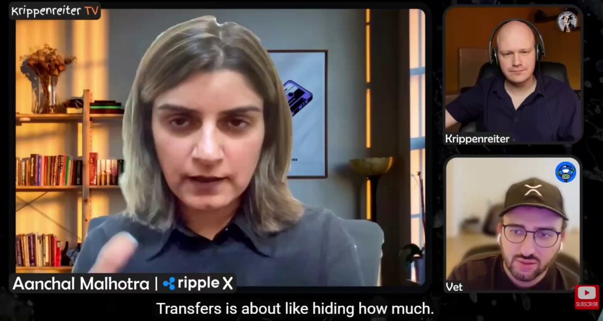 The image shows a group of people sitting around a table, engaged in an online meeting or video call using a computer screen displaying three different faces. The participants appear to be discussing something important, possibly related to their finances or personal matters. The image also includes text that reads "XRPL IS PREPARING TO BE CONNECTED TO FED AND SWIFT It has now been made public that XRPL is getting private identity. Privacy (via upcoming Confidential MPTs hiding balances/amounts with ZKPs) was the last major institutional hurdle". This suggests that the image might be related to a privacy breach or security issue involving an online platform like XRPL, which could potentially affect users' personal information and financial transactions.