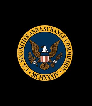 The image shows the official seal of the U.S. Securities and Exchange Commission (SEC), featuring a bald eagle, stars, and the Roman numerals "MCMXXXIV" (1934, the year the SEC was established). The seal directly relates to the news about OKX filing with the SEC to offer tokenized U.S. stock trading, symbolizing the regulatory body overseeing this groundbreaking move in crypto-based securities trading.