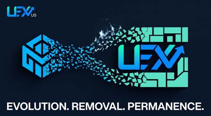 A dark blue promotional banner features 'LFX US' in the top-left corner with a large 'LFX' logo and the tagline 'EVOLUTION. REMOVAL. PERMANENCE.' at the bottom.