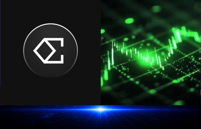 A dark graphic split-screen featuring a stylized 'Z' logo in a circle on the left and a green digital chart/circuit board pattern on the right, with a blue glow at the bottom.