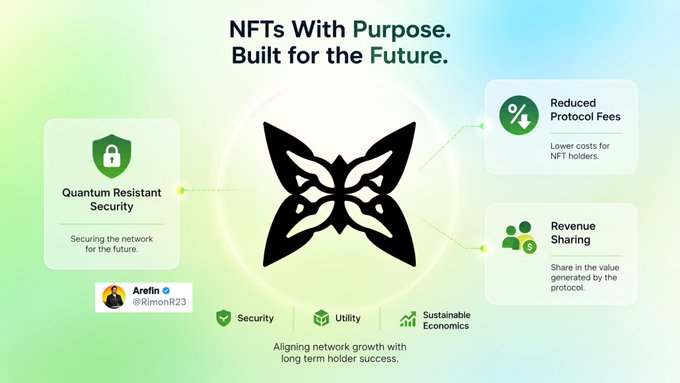 "The butterfly symbol shows that the NFTS system is built for the future and its purpose."
