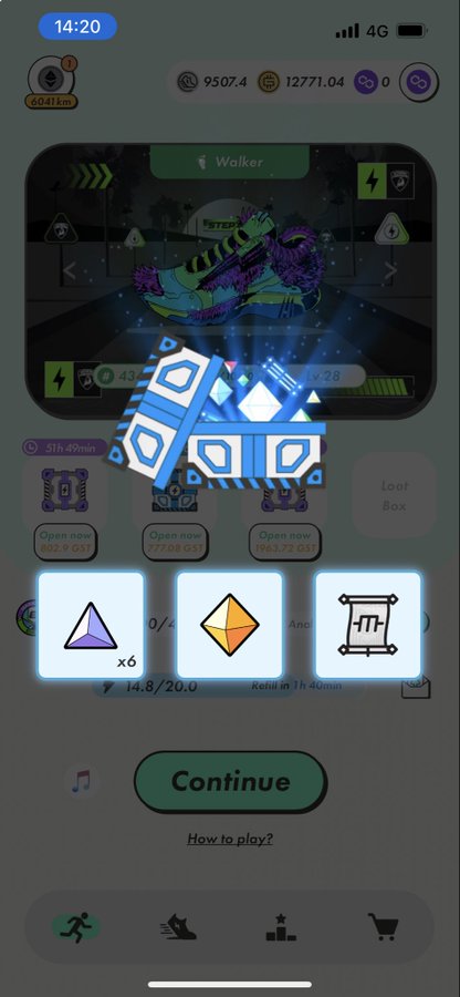 iphone screen displays a game interface with three options for "Worker", "Wizard", and "Dwarf" characters, accompanied by icons of the respective characters.