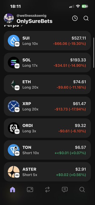 The image shows a cellphone screen that displays information about various cryptocurrencies, including a list of their names, prices, and descriptions. The phone's home button is located at the bottom center of the screen. The text associated with this display seems to be related to Bitcoin, and it indicates how Bitcoin has been described in different languages over the past four hours, showing that people have shared thoughts about the cryptocurrency on social media platforms.