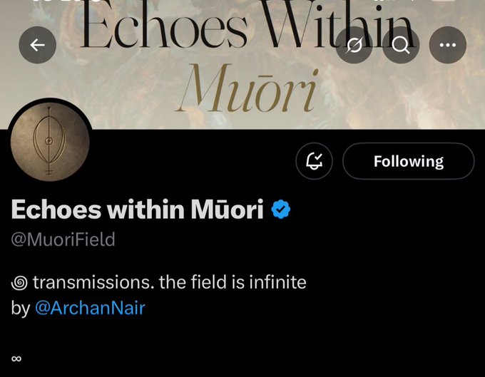 The image features a post about an artist named @MuoriField Chain who has created a collection of artwork that was delivered via a free mint account. The post includes a link to the artist's Twitter page, which is located at the bottom right corner of the image. The post also mentions that the artist's work has been well-received and has generated significant returns for the mint account.