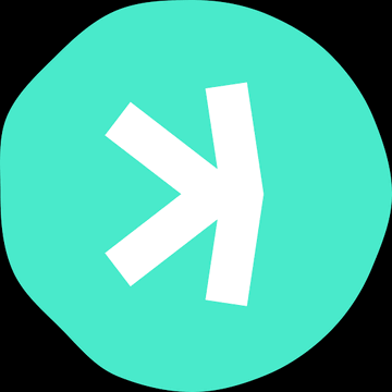 A green circular icon with a white stylized "K" logo, representing the Kaspa cryptocurrency, accompanies the news about the PoW blockchain reaching a new milestone of 2.4 billion transactions and surpassing 546,000 wallet addresses.