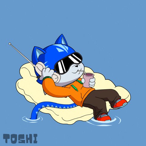 "The ticker is TOSHI".