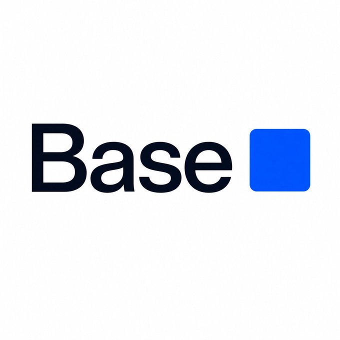 The image features a logo with the word "Base" written in black letters against a white background. Below the logo, there's a small blue square containing the word "base", which is also written in black letters. The text "GM CT While many blockchain ecosystems compete for attention, Base is quietly building real momentum through usability and adoption." This statement emphasizes the importance of focusing on practical applications rather than speculative projects when it comes to blockchain technology.