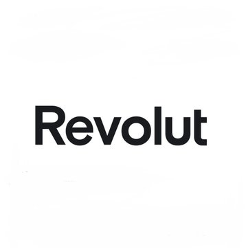 The word 'Revolut' in bold black text on a white background.