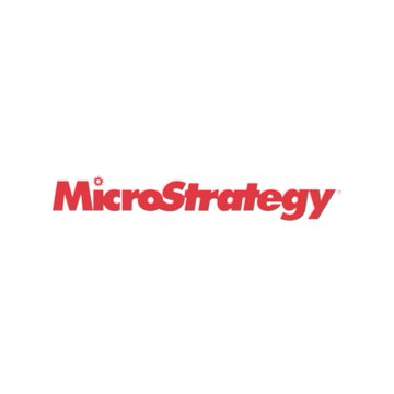 The MicroStrategy company logo displayed in red text on a white background.