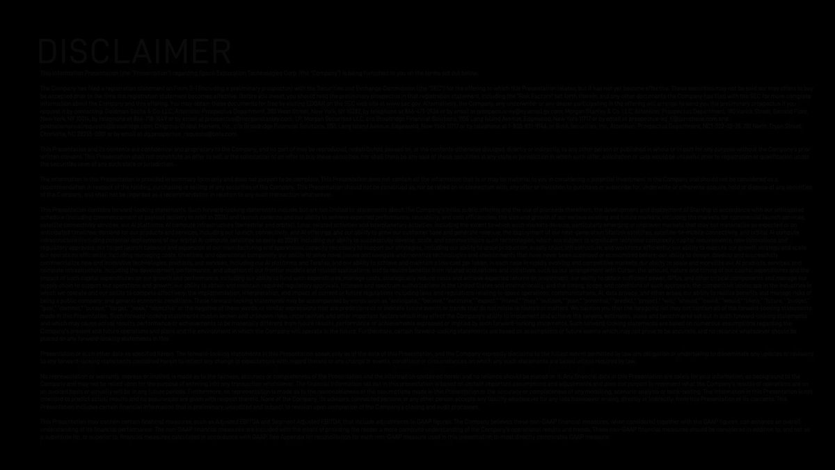 The image features a black background with white text that reads "DISCLAIMER" at the top, followed by a list of items or instructions written in white. The text is positioned centrally within the frame, making it easy for viewers to read and understand its purpose.