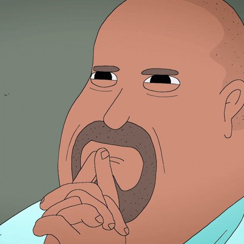The image features a cartoon depiction of an older man with a mustache, who appears to be making a funny face or giving a thumbs up sign. He has his hands together and is looking at something off-camera. The caption "hmm" in the image suggests that he might have made a humorous gesture or facial expression.
