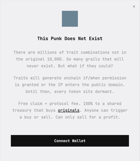 In the screenshot, there is a screen shot of an online form or message box that displays a series of text boxes discussing punk music. The first box states "This Punk Does Not Exist", while the second box asks if anyone will enter the IP address into the permission field.