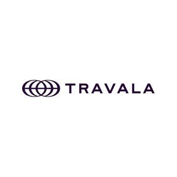 The image features a logo with the word "Travala" written in purple letters, which is the main focus of the image. The text "LATEST: Travala launched an AI travel protocol on Base that uses gasless USDC transactions for agents booking travel." is also present in the image, providing additional context about the content of the post.