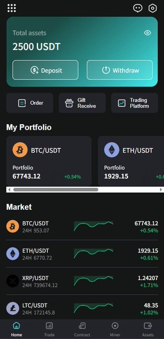 The image features a screenshot of an iPhone displaying information related to Bitcoin trading with Mr. @HenrySmithqb. The screen shows the Bitcoin portfolio, which includes details about the account balance, transaction history, and transactions for the past week. The user can see that they have earned $2,000 in Bitcoin from their trading activities, with a total of 14 transactions taking place during this period.