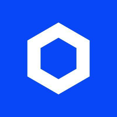 A blue and white logo featuring a white hexagon with a hexagonal cutout in the center on a solid blue background.