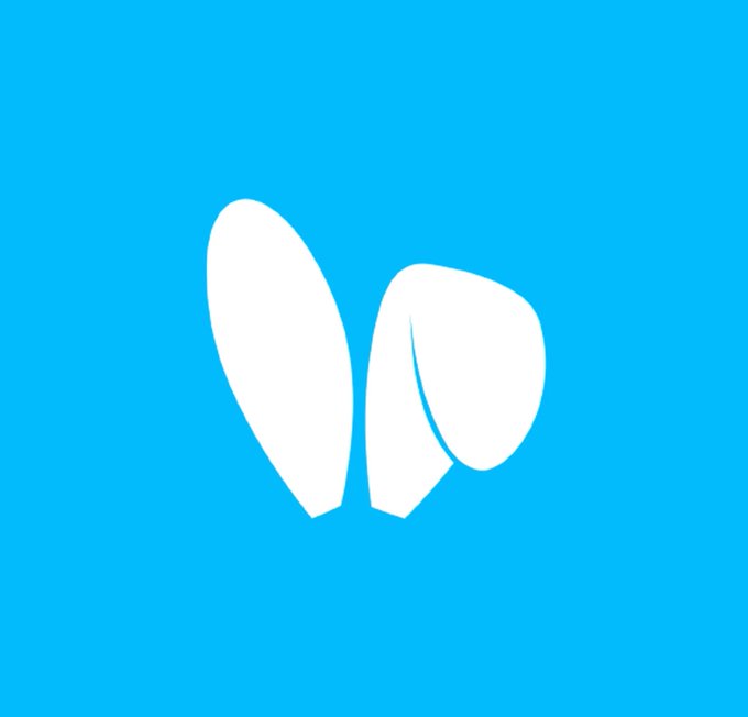 A white stylized "ft" logo on a light blue background, representing the Friend.tech branding. The image serves as the recognizable visual identity for the Friend.tech platform, a social crypto application.