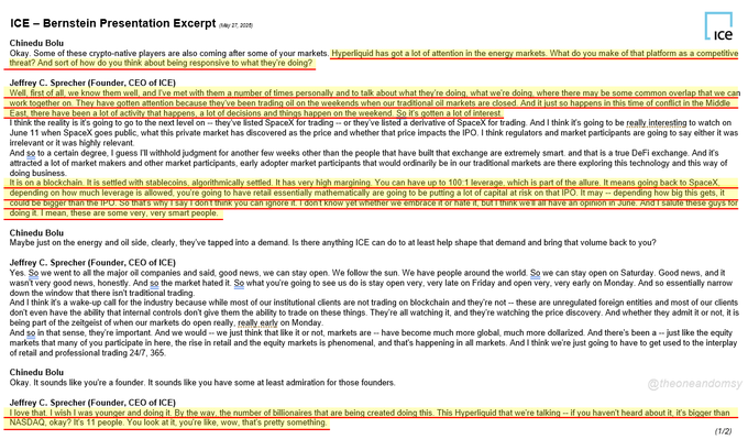 The image features a screenshot of an article discussing Hyper Liquid fromICE CEO. The screenshot highlights some of the key points about Hyper Liquid, such as its size (11 people), the number of comments received, and some of the commenters' thoughts on the platform's performance. There are also some numbers in the image that provide more specific information about these comments. Overall, this image provides a snapshot of the content discussed in the post surrounding Hyper Liquid.