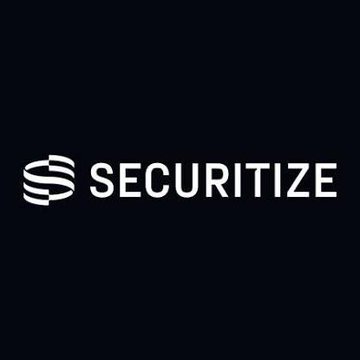 The Securitize logo displayed in white on a black background.