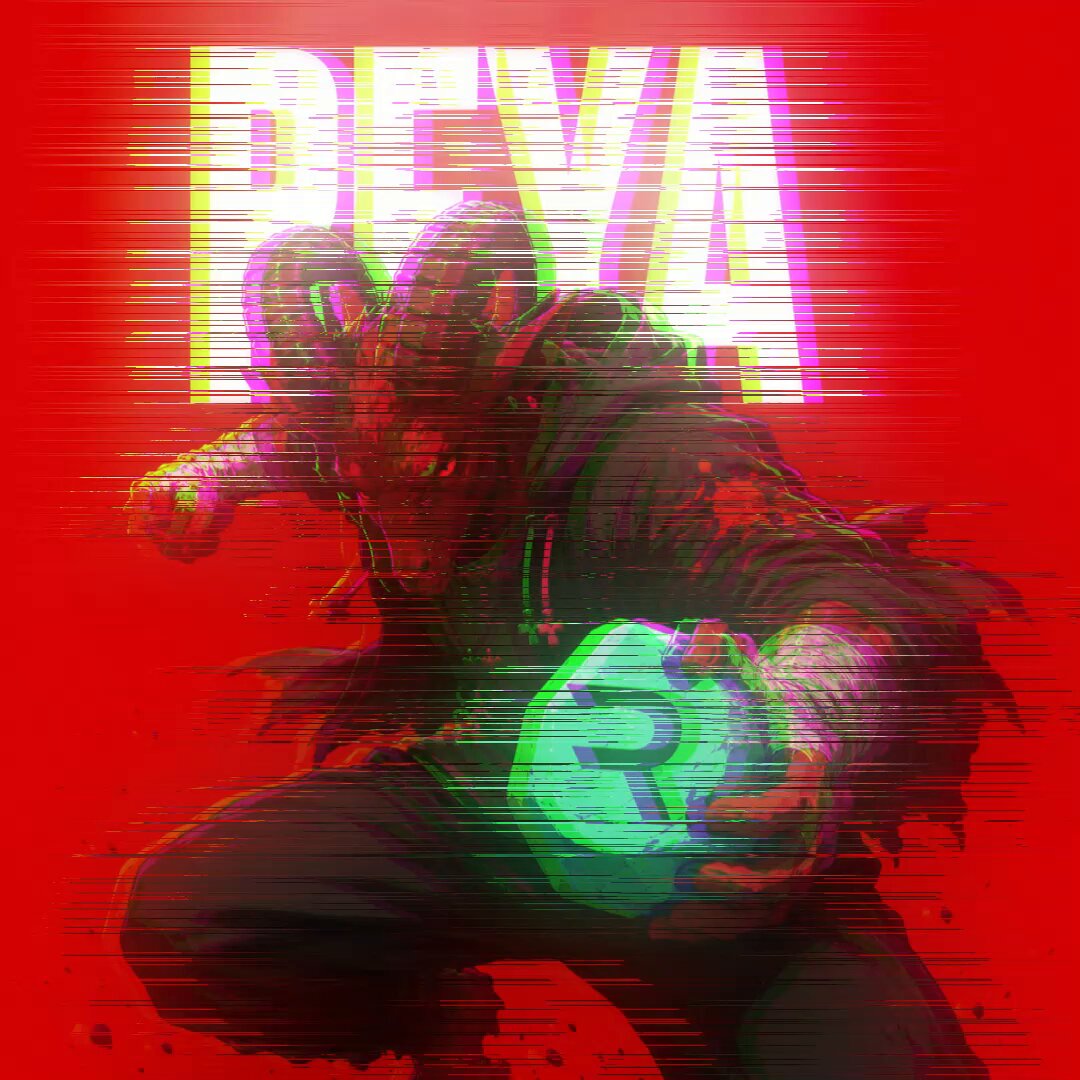 The image features a character from the video game "Crypto" holding a green object, possibly a coin or token, against a red background with white text that reads "reya". The character appears to be wearing a backpack and has a gun in their hand. The image also includes some text about cryptocurrency and how it works, which is related to the main subject of the image - the character from the game.