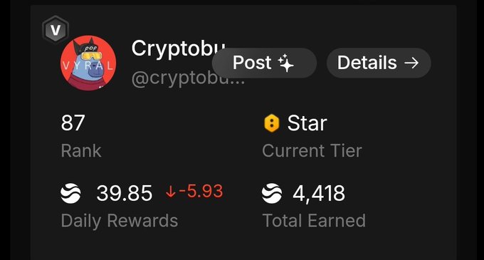 In this image, a person's Twitter account has been described with a focus on the 'Cryptobul' account. The caption above the photo says, "It's time to recharge legends Couldn't spend the day without preaching $RIVER The future of crypto isn't about more chains It's seamless movement between them." This caption emphasizes that the user could benefit from following #RIVER if they are interested in learning more about the future of cryptocurrency.