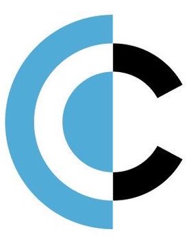 The image displays the Clearpool logo, featuring a stylized "C" composed of blue and black curved segments. The post announces a new partnership between Clearpool, Ripple ($XRP), and CicadaCredit to develop an institutional lending platform on the XRP Ledger, with the logo representing the lending platform partner in this collaboration.