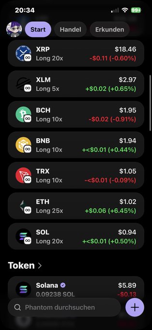 The image shows a phone screen displaying various cryptocurrency trading app icons, including Bitcoin, Etherium, and tokens like tokenbank. The icons are arranged in a grid format with each icon representing a different cryptocurrency or token. The text "Start" is also visible on the screen, indicating that the user can begin their trading journey by entering their desired cryptocurrency or token into the app.
