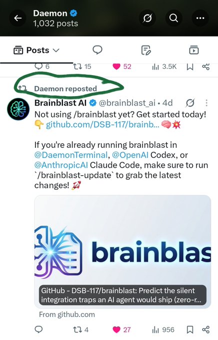 The image shows a screenshot of a social media app where an account is being interacted with by another user, possibly making a post or reacting to something they have read. The main focus on the photo is a blue logo situated at the center along with some text below it that reads "Brainsblas". The rest of the image features a white background and various elements such as emojis, icons, and other small illustrations related to the account or post being discussed in this context. There are several descriptions provided on the screenshot about the account's name, which is currently being used by another user.