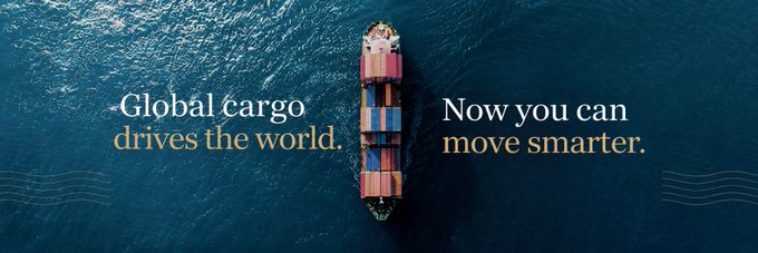 An aerial view of a cargo ship loaded with shipping containers on the ocean, with overlaid text reading "Global cargo drives the world" on the left and "Now you can move smarter." on the right.

The image evokes global trade and logistics, while the post discusses real-world asset (RWA) tokenization—suggesting that just as cargo containers simplify moving physical goods, RWAs should similarly streamline digital asset representation, rather than overloading a single token with too many functions.