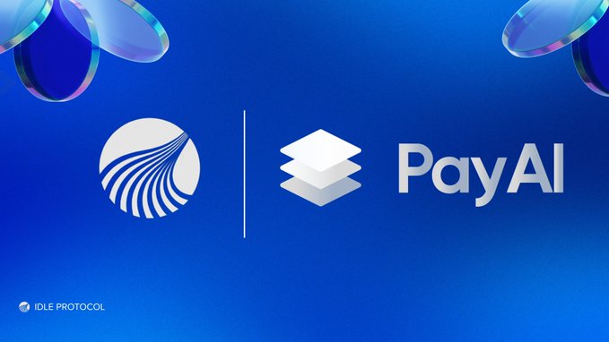 The image features a blue background with white text that reads "PayAAL" and "@PayAINetwork". The text also includes the names of two companies - PayAILink and @PayAI, which are associated with x402 payments on Solana's blockchain network.