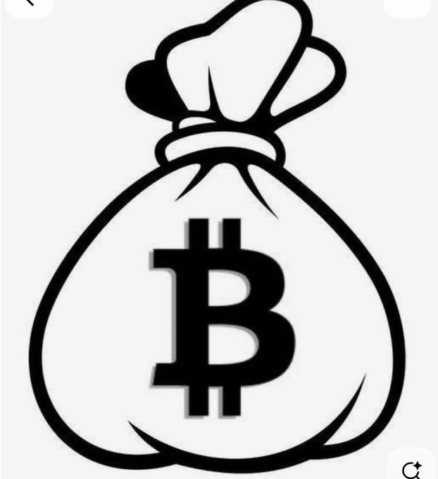 A black-and-white illustration shows a money bag prominently displaying the Bitcoin "₿" symbol, its top cinched and bulging at the top.

The image aligns with the post's message by symbolizing the monetary value and capital at stake in the crypto market—visually representing the price action, liquidity, and financial reality that the post argues should be weighted more heavily than community-driven hype and narrative speculation.