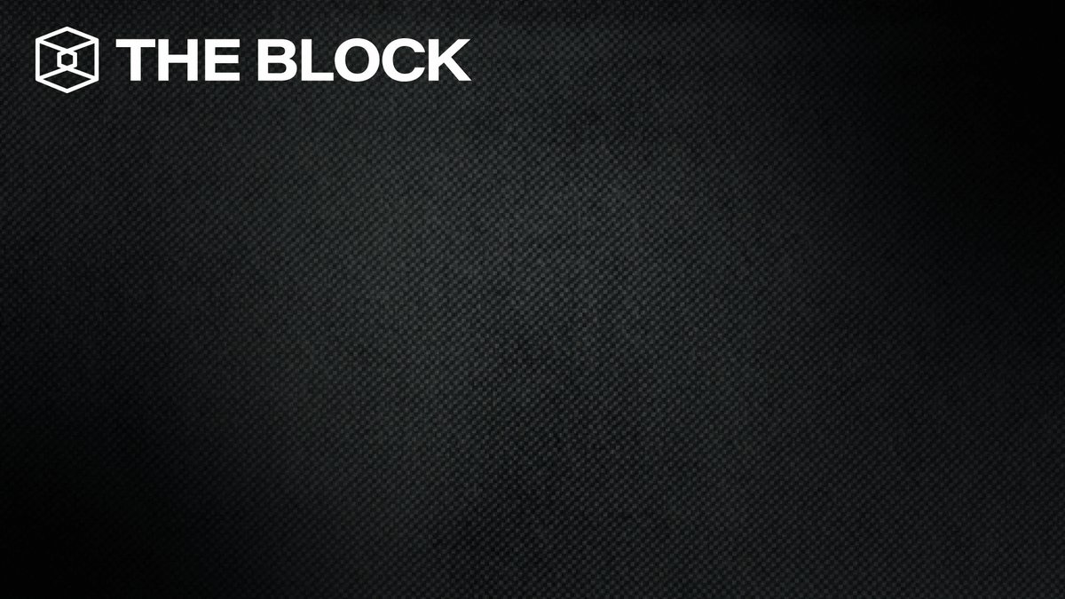 The image shows an advertisement for The Block, which is a cryptocurrency. It features a black background with white text that reads "The Block", followed by the word "ICYMI" at the bottom of the image. Below this, there are three lines of text in white font that say "Series A STRC-style preferred stock". The image also includes an illustration of a block and a logo for Polymarket Research Inc., which is responsible for analyzing cryptocurrency markets.