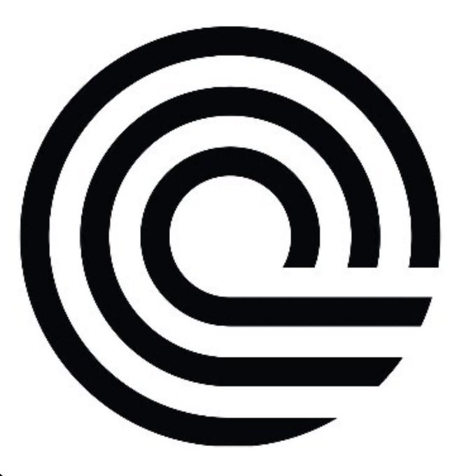 A stylized black-and-white circular logo featuring concentric curved bands, resembling a spiral or wave pattern. The image appears to represent the Ondo ($ONDO) project, referenced in the post as a token whose holders often deflect criticism by pivoting to claims about its utility.