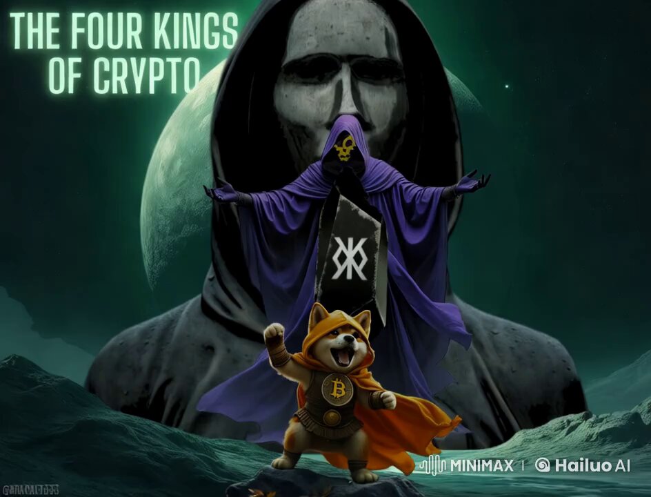 The image features a poster with a cartoon depiction of a dog wearing an orange cape, standing on a rock and holding a banner that says "LEONIDAS". The background of the poster shows a large moon and stars, creating a sense of space and mystery. The text in the image reads "THE QUICK BROWN FOX JUICIOUS DOG is a legend! LEONIDAS is a legend! $DOG community is LEGENDS! WE ARE $DOG". This poster seems to be promoting a cryptocurrency called Bitcoin, with the dog and its banner symbolizing the idea of decentralization and freedom. The image also includes a link to a website that says "SATOSHI NAKAMOTO is a legend! LEONIDAS is a legend!" which could be related to Bitcoin or another cryptocurrency.