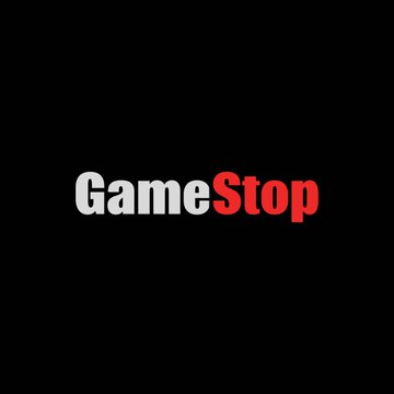 The GameStop logo is displayed in white and red text on a black background. The image relates to the post about CEO Ryan Cohen's $26.4 million stock purchase, which helped boost GameStop shares by 3% after hours.