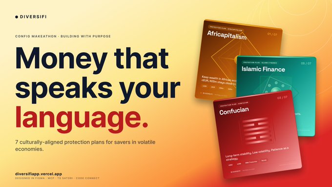 The image features a poster with three different colored squares, each representing a different language (English, Spanish, and Chinese). The text above the squares reads "Money that speaks your language." This suggests that there are apps available for users who speak these languages, which can help them manage their finances more effectively.