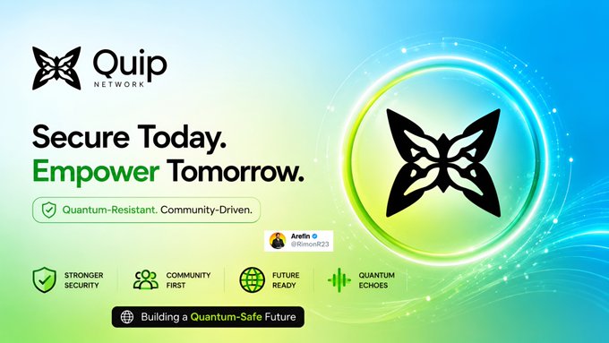 "... @quipnetwork has a strong emphasis on security, aiming at securing data with their new product or service..."