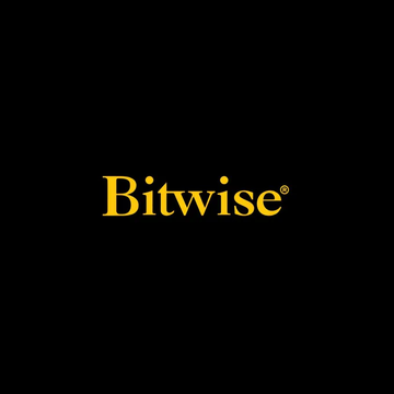 The image displays the Bitwise logo in yellow text on a black background. The post references Bitwise's PPLUS Premium+ RWA Vault, indicating that Bitwise is the asset manager behind this RWA vault featured in the announcement.
