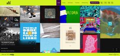 An NFT marketplace gallery displays multiple digital artwork thumbnails, including one prominently featuring the text 'ELON MUSK NFT' in bold lettering.