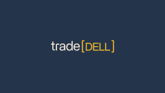The image features the trade (dell) website logo displayed prominently against a dark blue background, which serves as the backdrop for the text "Trade" written below it. The phrase "Trade(dell)" indicates that the website's focus is on offering services related to Dell computers or products from Dell. In addition, there are two other texts present in the image: one reading "@Lighter_xyz" and another saying "@code". These texts seem to be related to code editing or programming software, which might be a part of the broader offerings provided by the website. Overall, the image conveys an impression of reliability and trustworthiness, as it clearly displays the trade (dell) logo in the context of the website's services.
