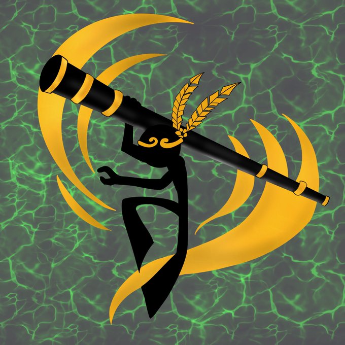 A silhouetted stick figure with wheat sprigs hefts a large black-and-yellow club against a swirling yellow background on a rippling green surface, visually representing the "BeStickman" brand referenced in the NFT project's token ($STICK) redemption announcement.

Wait — there's no visible text in the image itself, so I should correct that part.