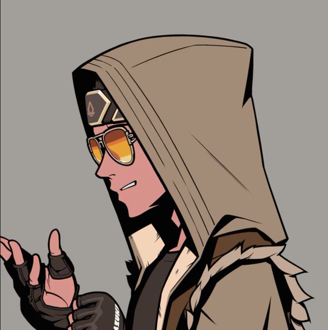 The image features a cartoon character with sunglasses, a hooded jacket or cape, and a hat. The character appears to be wearing gloves as well. The background of the image is gray, which contrasts with the colorful elements of the character's outfit. The caption "EARTH" suggests that this might be an illustration related to Earth or a planet-themed artwork.