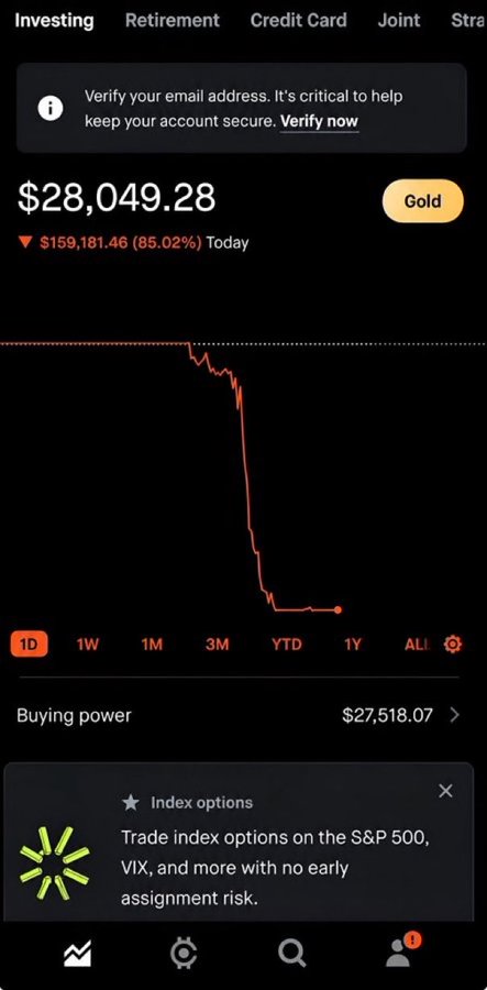 The image features a cell phone screen with a graph of cryptocurrency values displayed. The numbers indicate fluctuations in the value of Bitcoin over time, showcasing the current state of the market. On another app, there's an article discussing investing strategies for buying bitcoin or tracking its value. A person is also visible on this app, possibly sharing their experience and thoughts about the current Bitcoin situation.