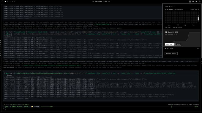 A terminal screen displaying security audit output for various files, with the text 'm4 8 27h' and 'Reset Drains Security SMTP Session' visible in the upper right corner.