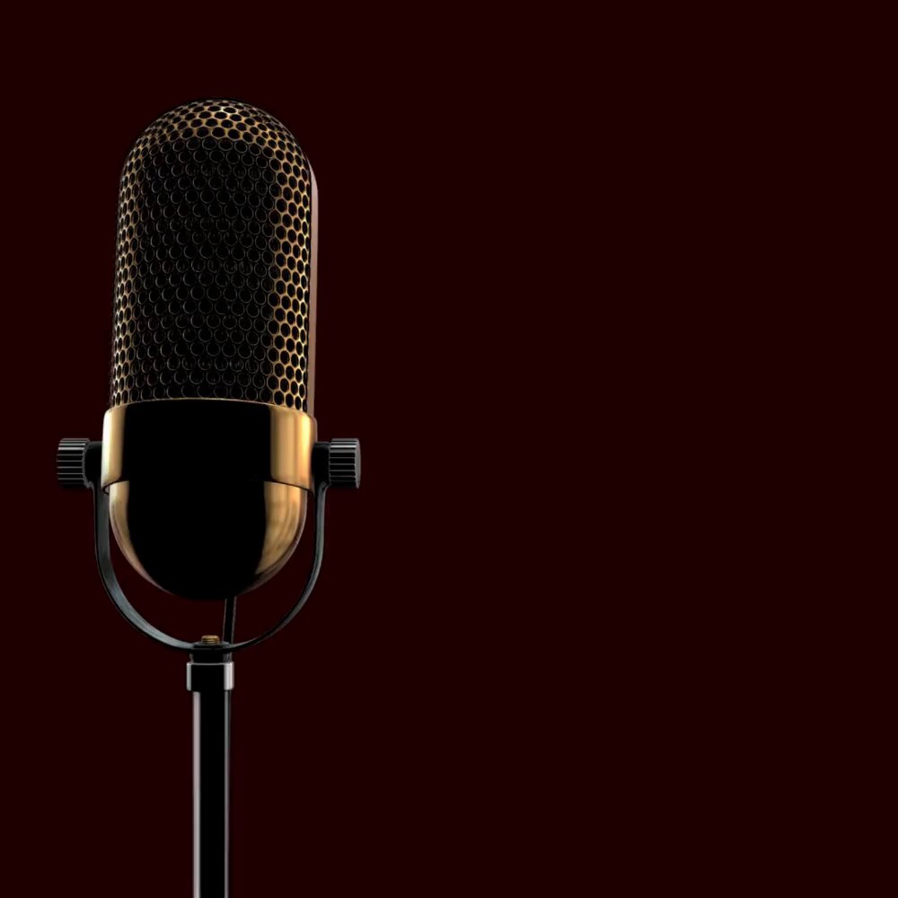 The image features a microphone with gold accents, standing against a dark background. The microphone appears to be turned off or muted, as there are no sound waves emanating from it. The image also includes text that reads "TassHub Pitch Pit: LIVE in the Hot Seat! Hosted By: @Mystik_Crypto Wednesday, June  / 9:00PM (UTC) x.com/i/spaces/1oJMv / @BARSdev @Kodai_xyz @WeeOnChain". The image does not contain any other objects or elements that would provide additional context about the content of the post.