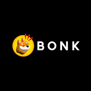 The image features the BONK logo—a Shiba Inu dog wearing a Viking helmet inside a yellow circle, set against a black background, with the text "BONK" displayed to the right. The logo directly relates to the post, as it represents the BonkDAO cryptocurrency that suffered the reported $20M drain from a malicious governance proposal.
