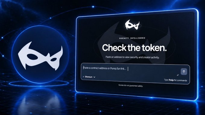 A promotional graphic for 'Dorsity Intelligence' features a masked logo and a search interface with the text 'Check the token. Paste an address to view security and creator activity.'